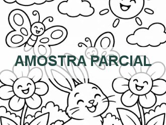 Desenho para colorir: Trecho da página do coelhinho